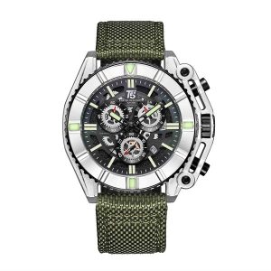 ساعت مچی مردانه تی فایو مدل T5 H3797-G با طراحی مدرن و بدنه استیل ضد زنگ